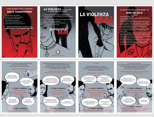 La violenza mai!